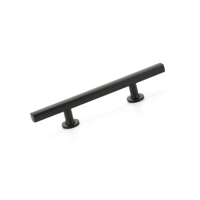 86682US19 - Freestone 3-1/2" Center to Center Extended Bar Cabinet Pull - Urban Modern Collection - Flat Black