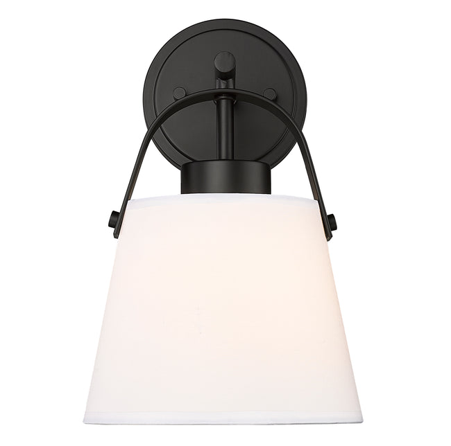 743-1S-MB - Z-Studio 1 Light Wall 13" Sconce - Matte Black