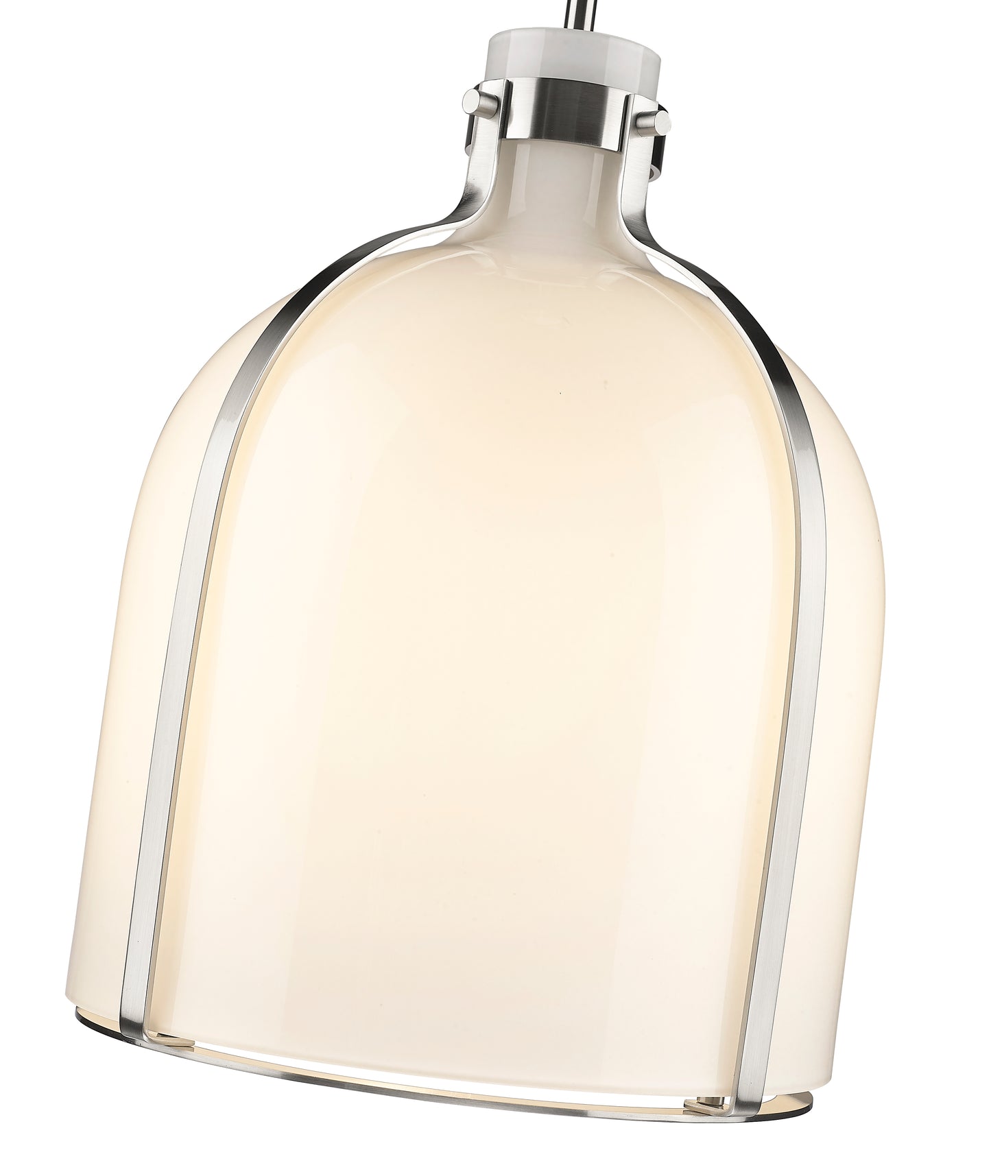 818-12BN - Pearson 1 Light 12" Pendant - Brushed Nickel