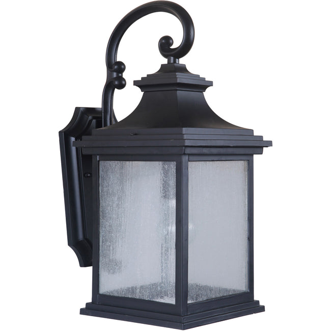Z3214-MN - Gentry 1 Light 19" High Outdoor Wall Lantern - Midnight