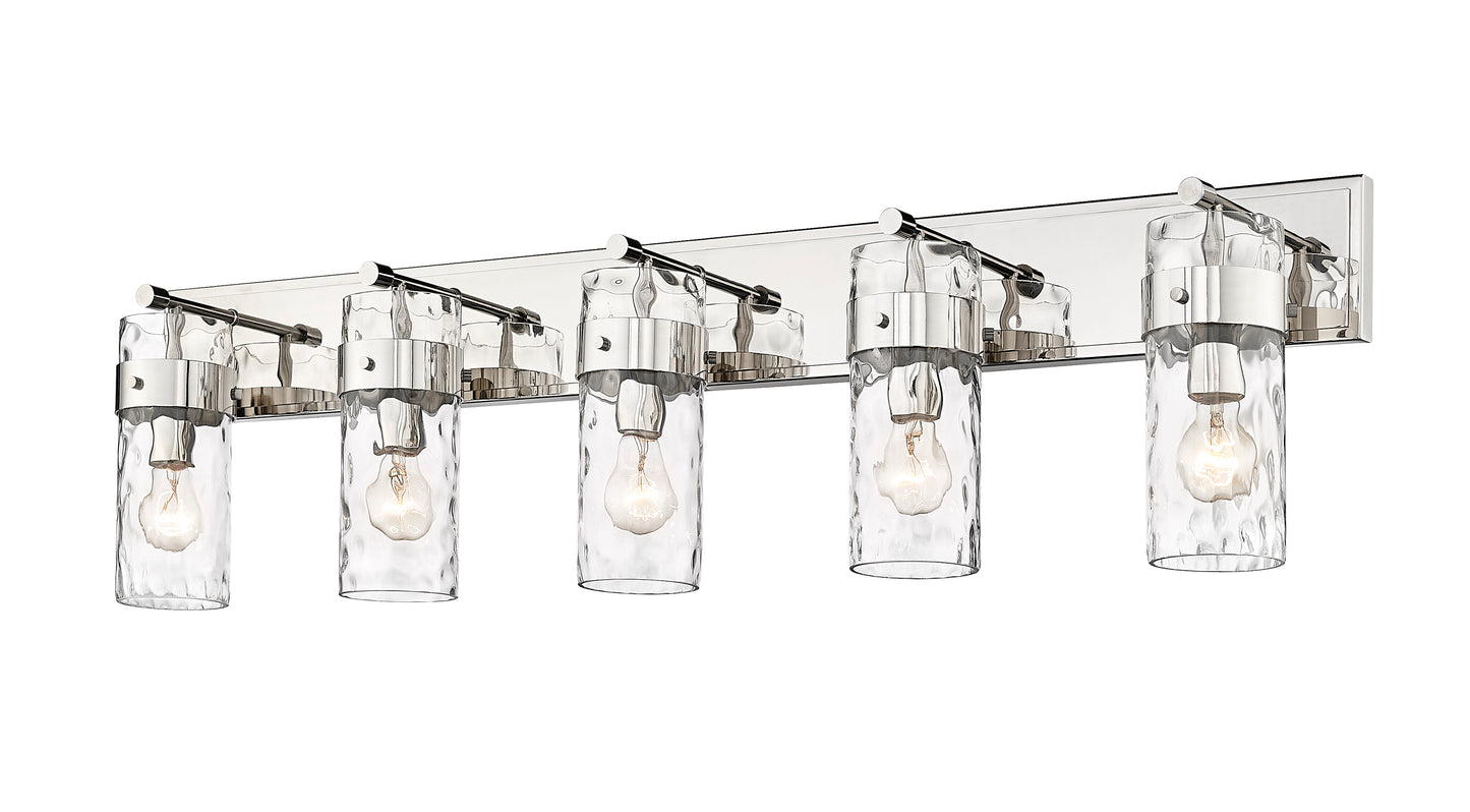 3035-5V-PN - Fontaine 5 Light 44" Vanity - Polished Nickel