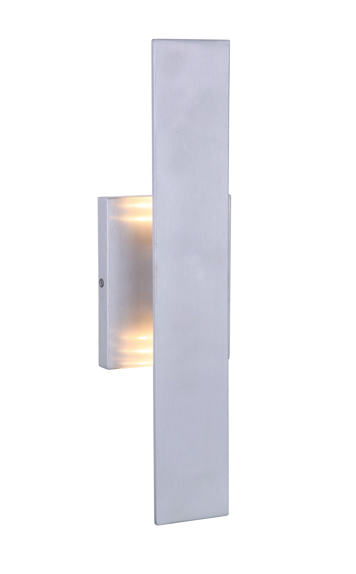 ZA2600-BAO-LED - Rens 1 Light 16" High Outdoor Wall Lantern - Brushed Aluminum