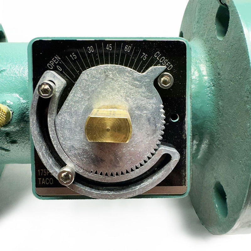 Taco 4" Accu-Flo Balancing Valve control