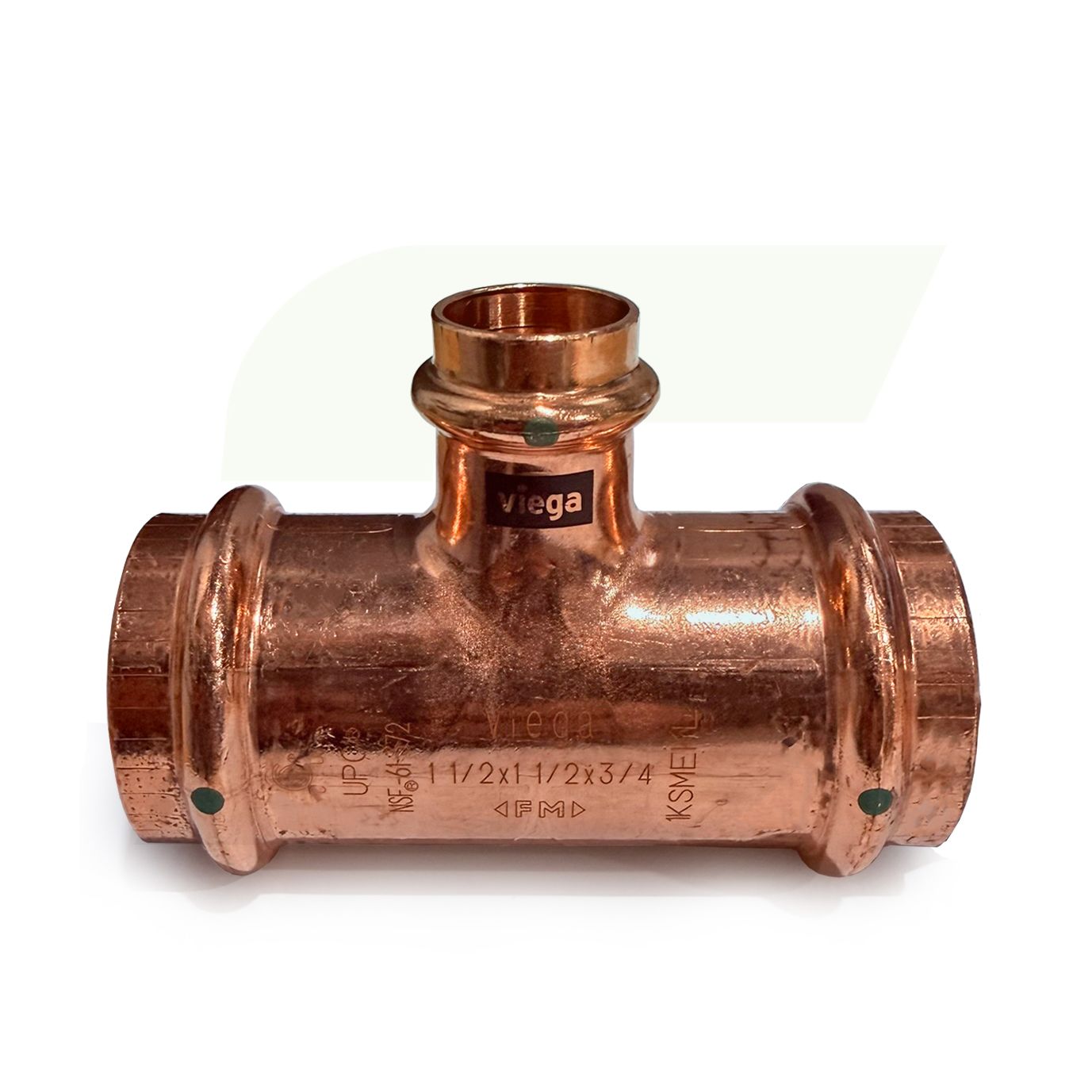 77462 - 1-1/2" x 1-1/2" x 3/4" ProPress Copper Tee