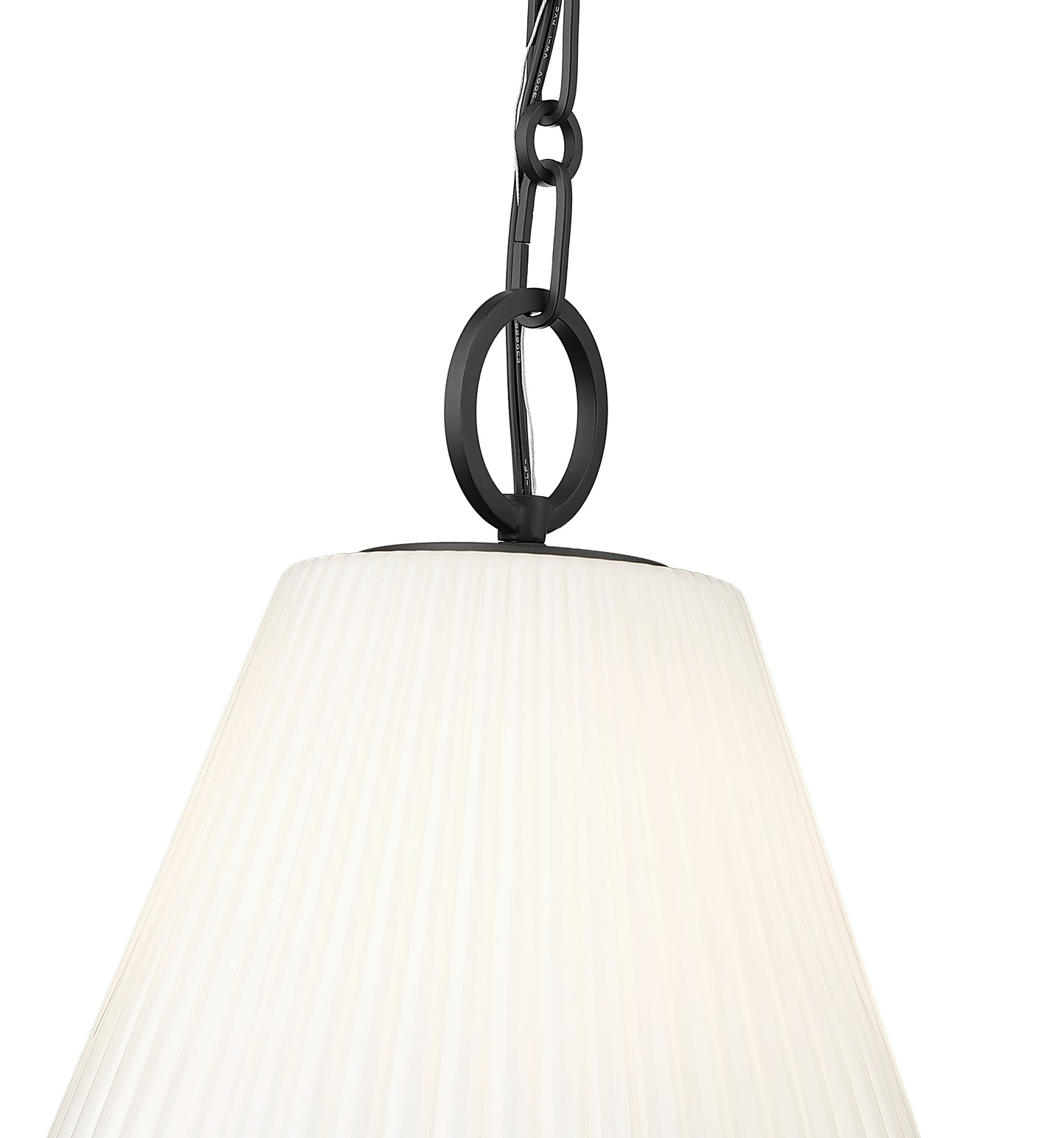 3042P14-MB - Alaric 1 Light 14" Pendant - Matte Black