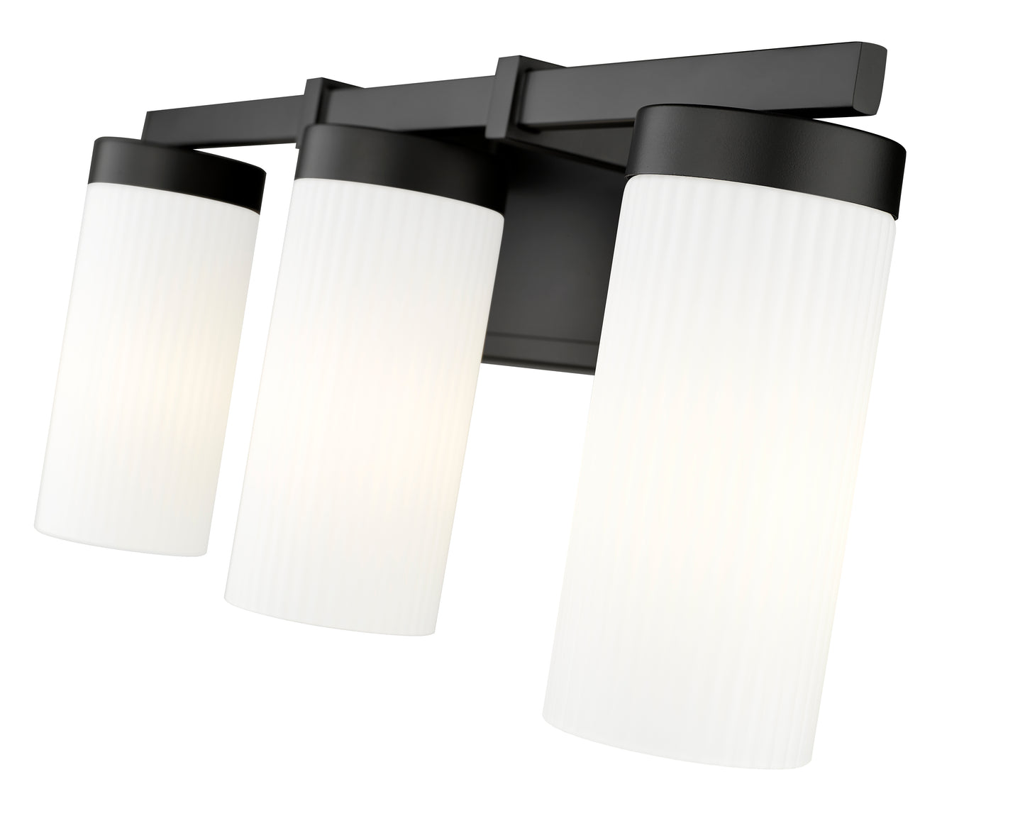 3044-3V-MB - Danica 3 Light 20" Vanity - Matte Black
