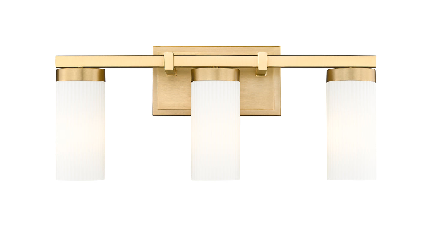 3044-3V-MGLD - Danica 3 Light 20" Vanity - Modern Gold