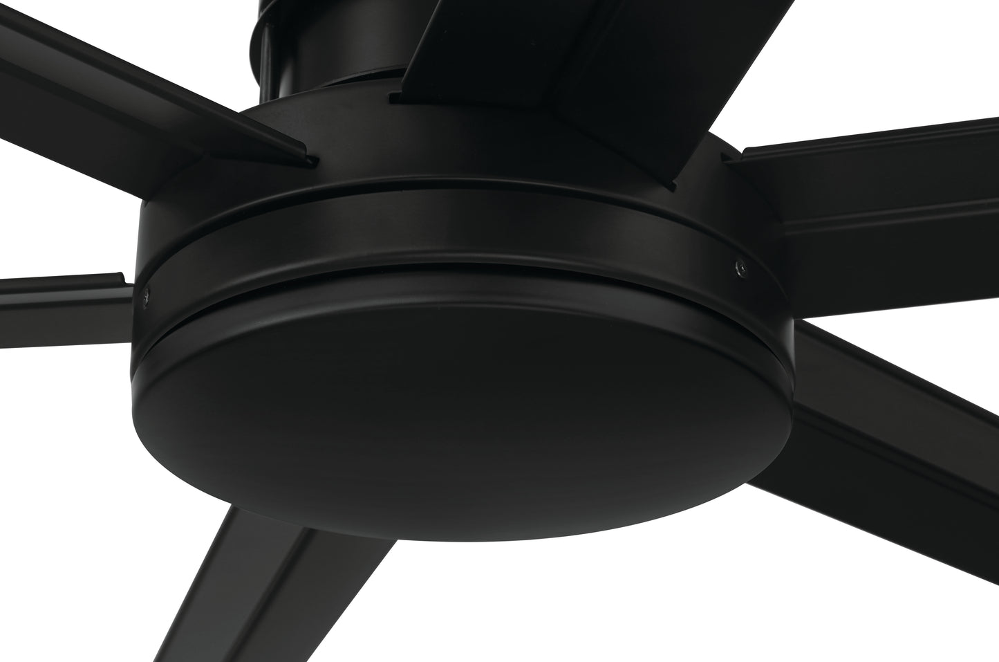 MND80FB6-NWF - Mondo 80" Indoor/Outdoor Ceiling Fan no Wifi 80" 6 Blade Indoor Outdoor Ceiling Fan with Light Kit - Flat Black