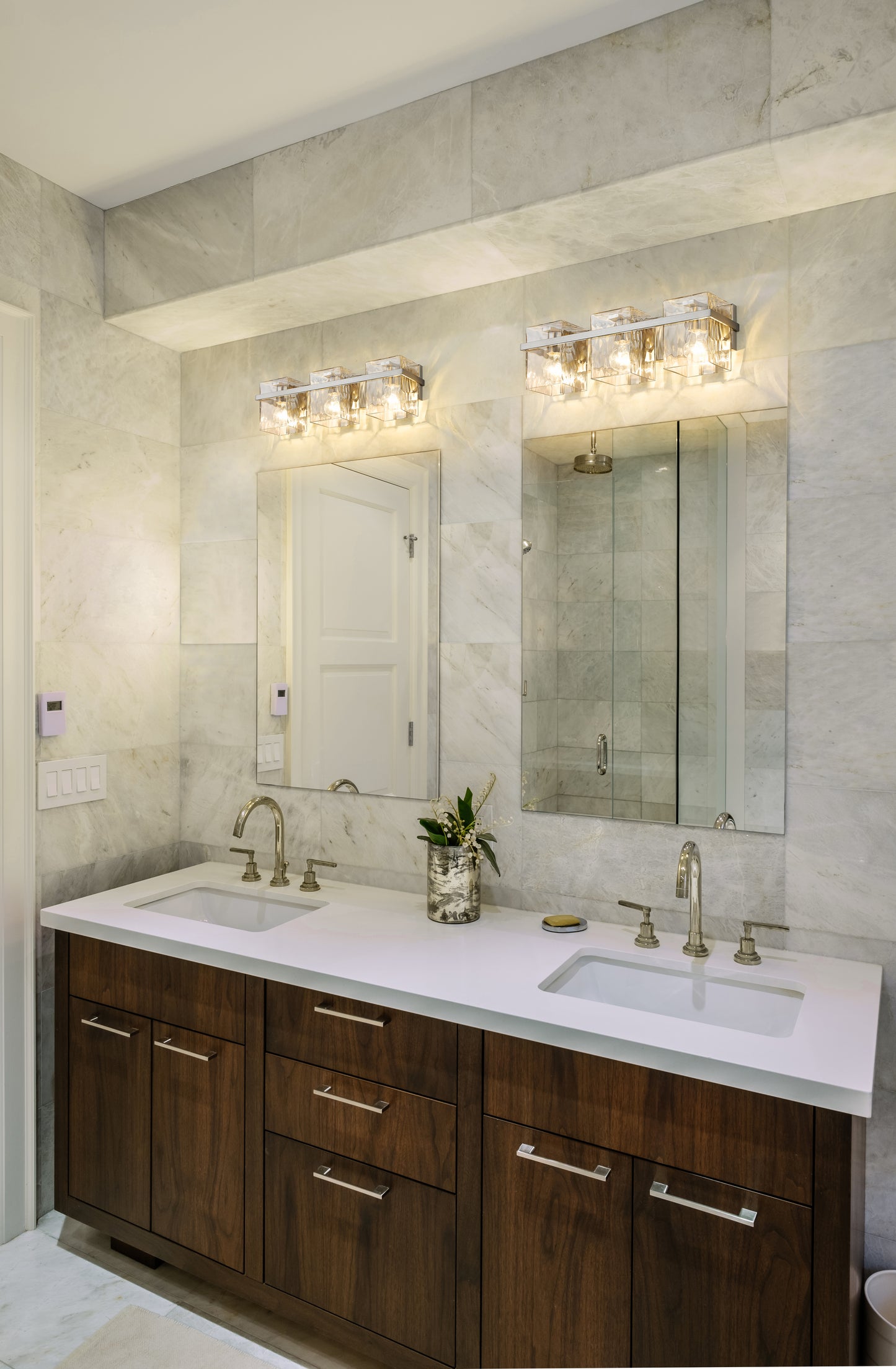 1938-3V-BN - Bennington 3 Light 22" Vanity - Brushed Nickel