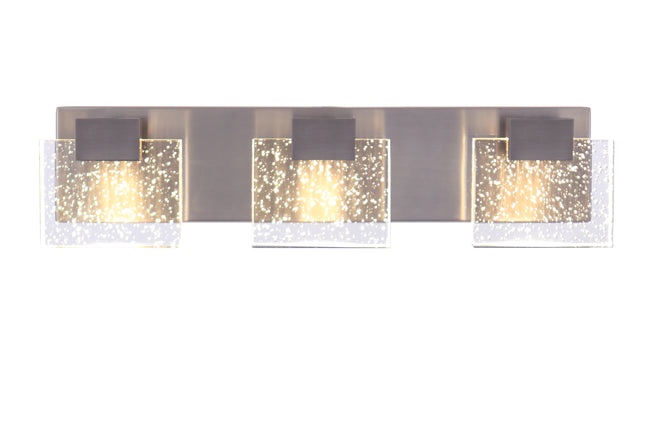15921BNK-LED - Alamere 3 Light 21" Wide LED Vanity Light - Brushed Nickel