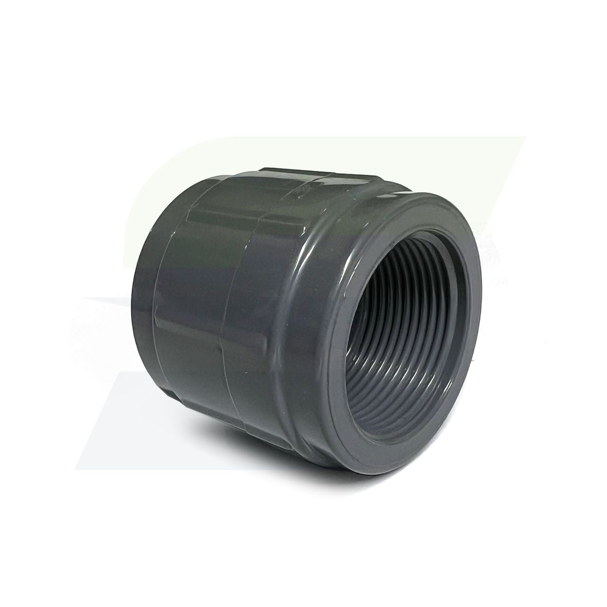 830-012 - 1-1/4" FPT Schedule 80 PVC Coupling