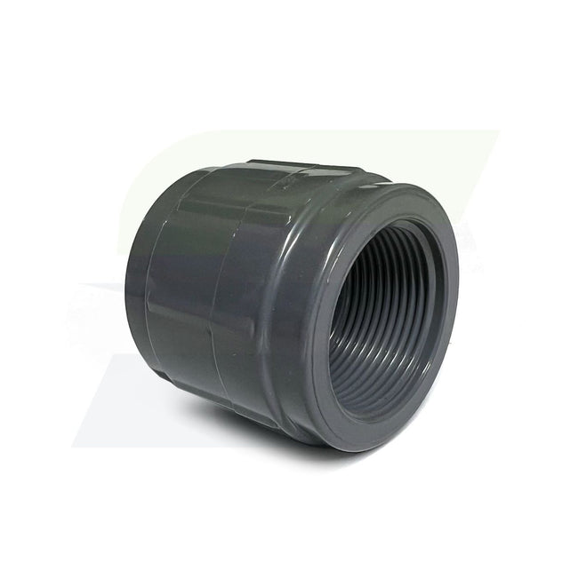 830-012 - 1-1/4" FPT Schedule 80 PVC Coupling