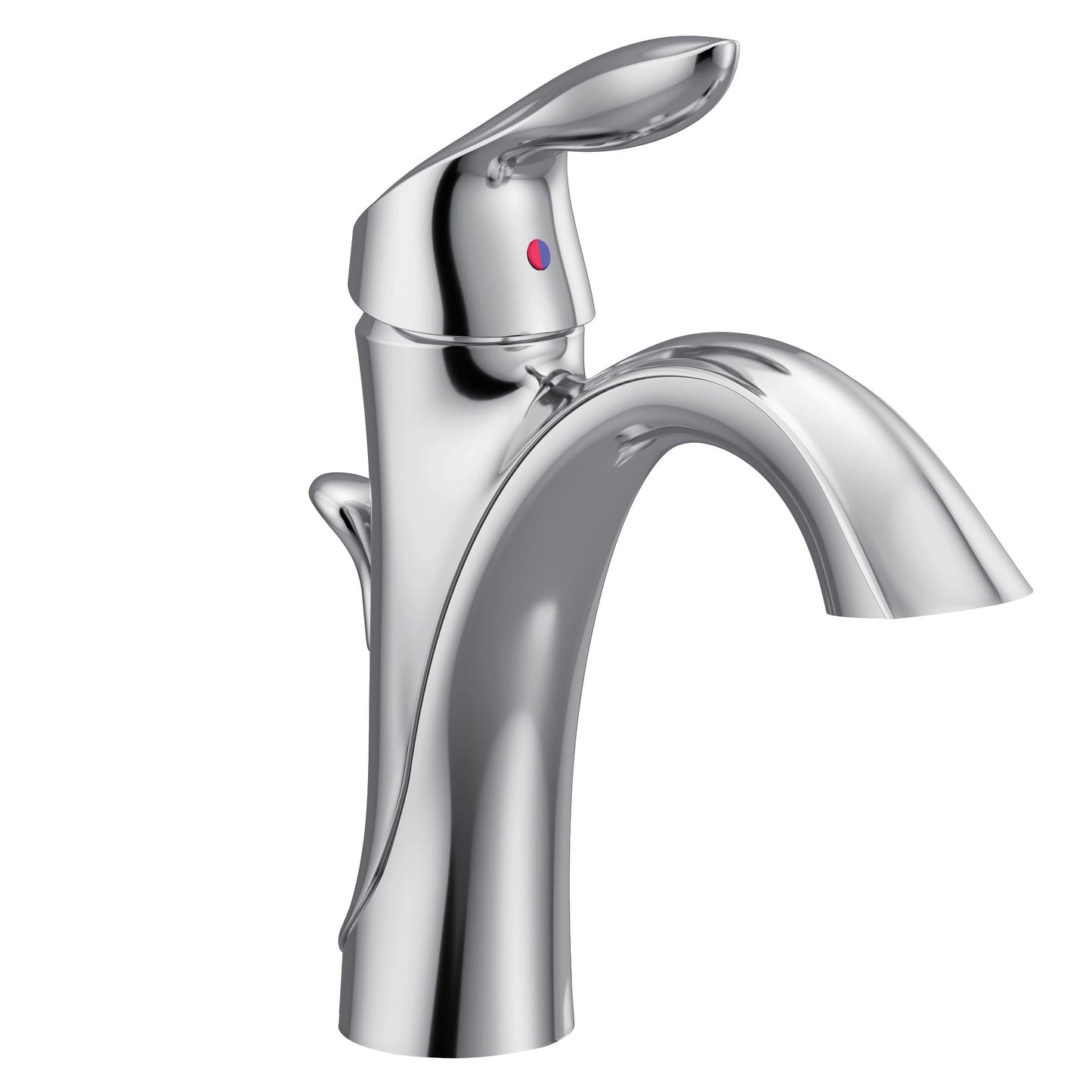 6400 - Eva One-Handle High Arc Bathroom Faucet with Valve