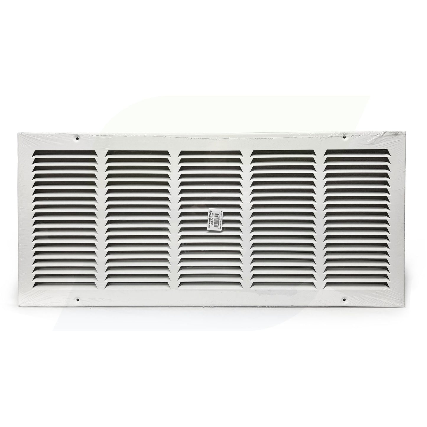 1050 Series - 24" x 10"- Return Air Grille in White