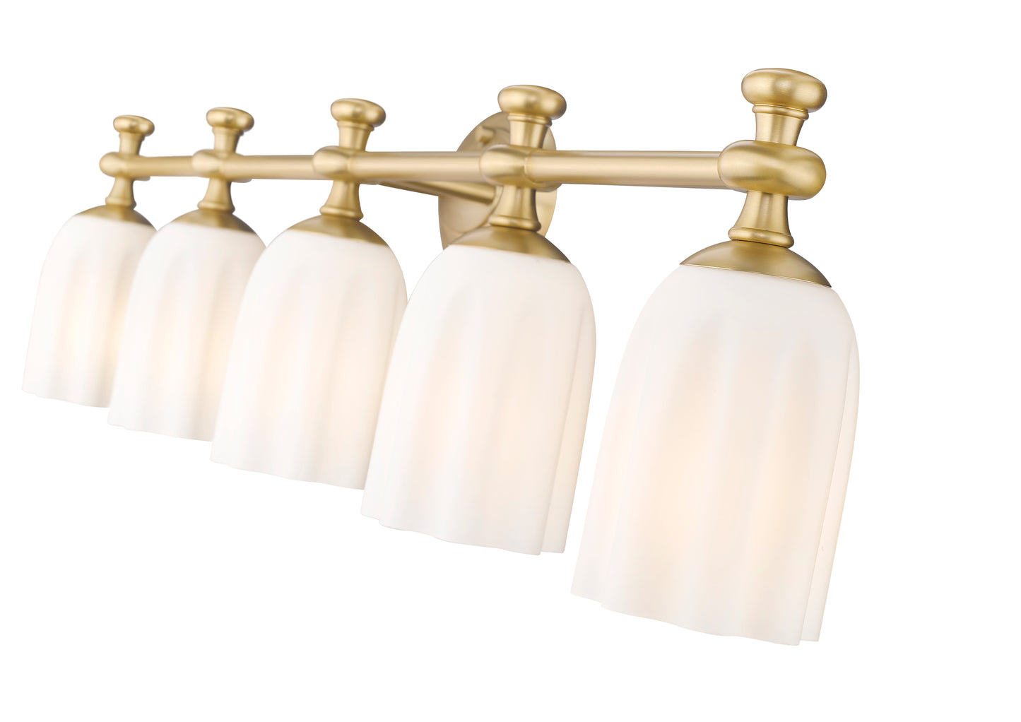 1102-5V-MGLD - Orion 5 Light 40" Vanity - Modern Gold
