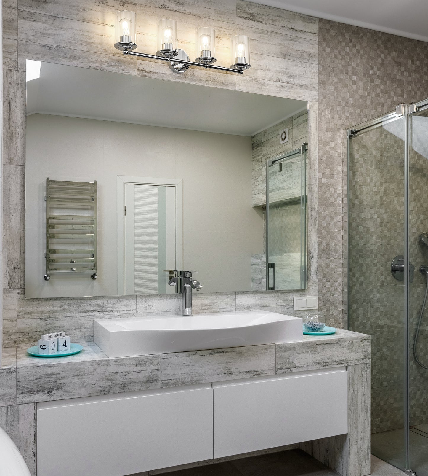 742-4V-CH - Thayer 4 Light 31" Vanity - Chrome