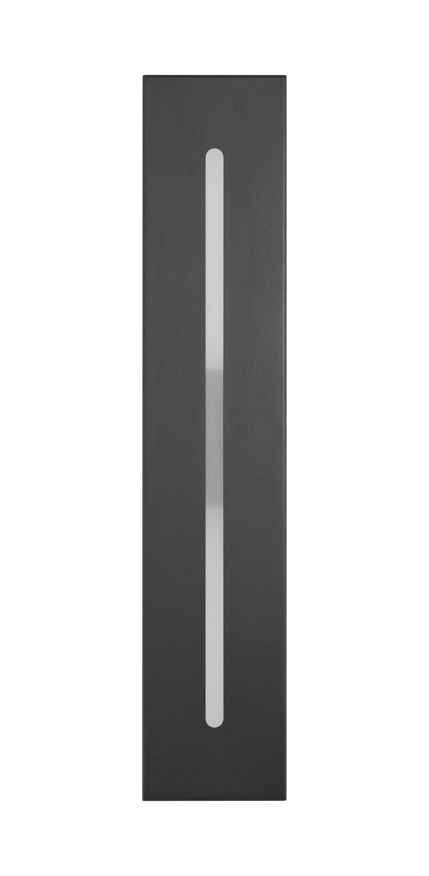 ZA8400-TB-LED - Profiled 1 Light 24" High Outdoor Wall Lantern - Textured Black