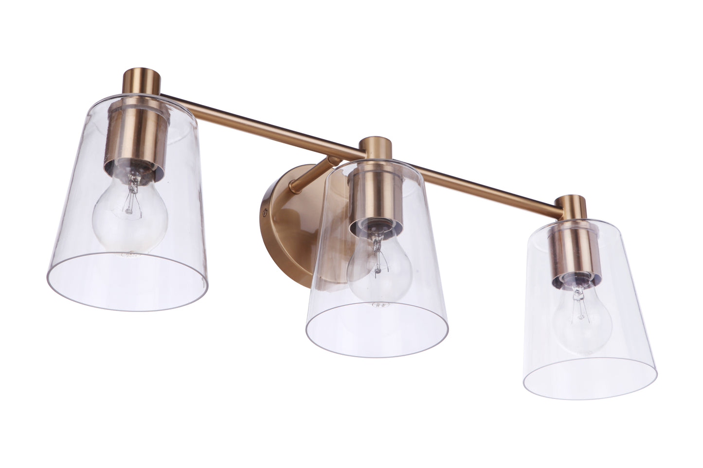 12623SB3 - Emilio 3 Light 23" Wide Vanity Light - Satin Brass