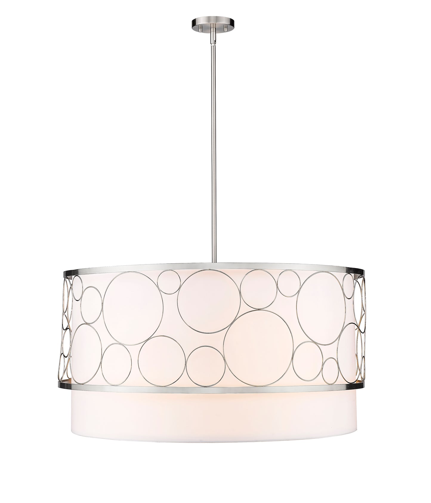 197-32BN - Kendall 5 Light 32" Chandelier - Brushed Nickel
