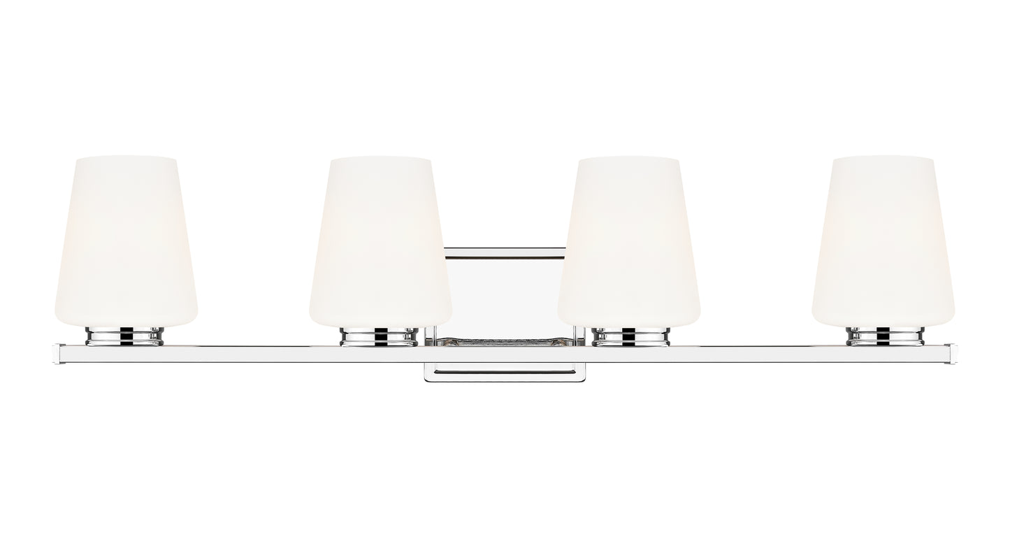 7703-4V-CH - Nextra 4 Light 32" Vanity - Chrome