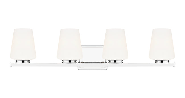 7703-4V-CH - Nextra 4 Light 32" Vanity - Chrome