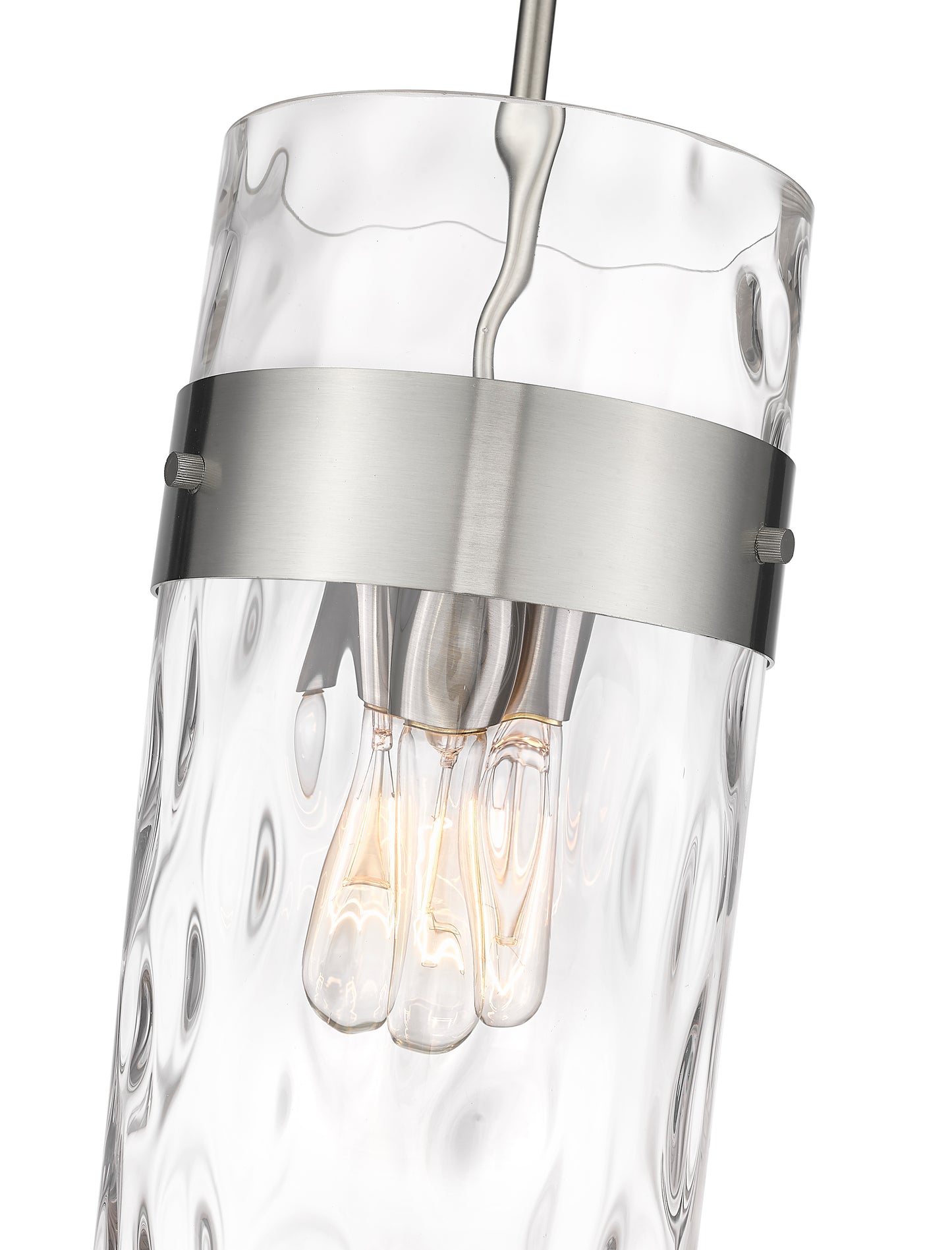 3035P9-BN - Fontaine 3 Light 9" Pendant - Brushed Nickel