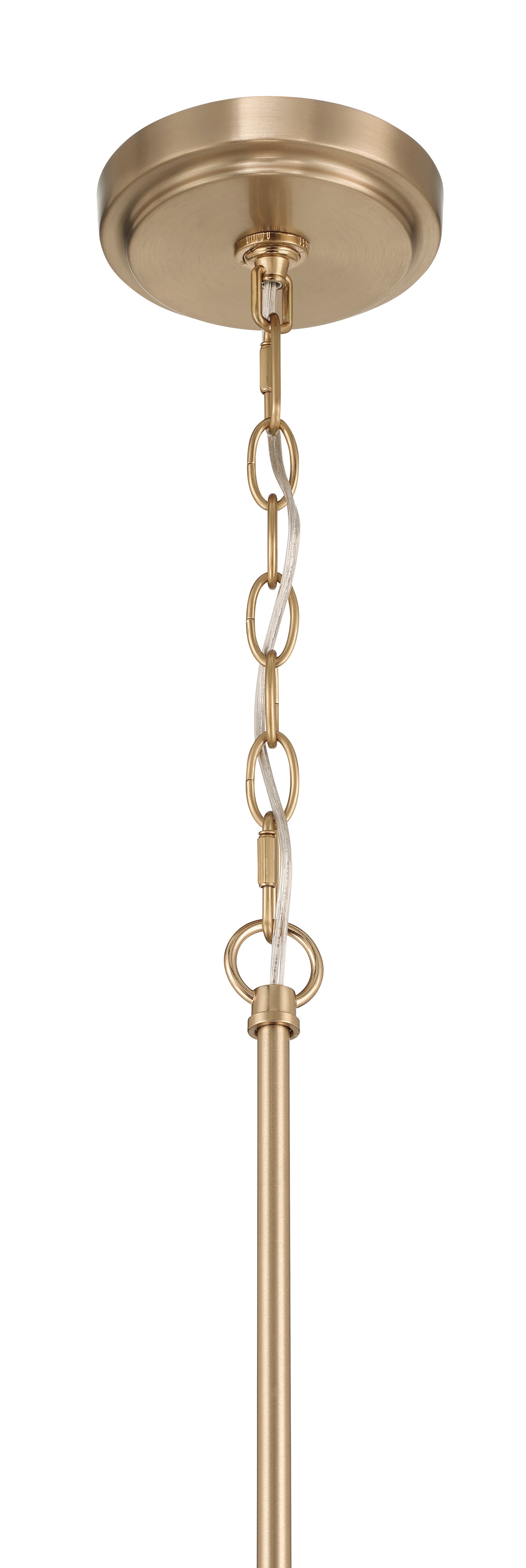 61291-CPZ - Reflection 1 Light 8" Wide Mini Pendant - Premium Bronze
