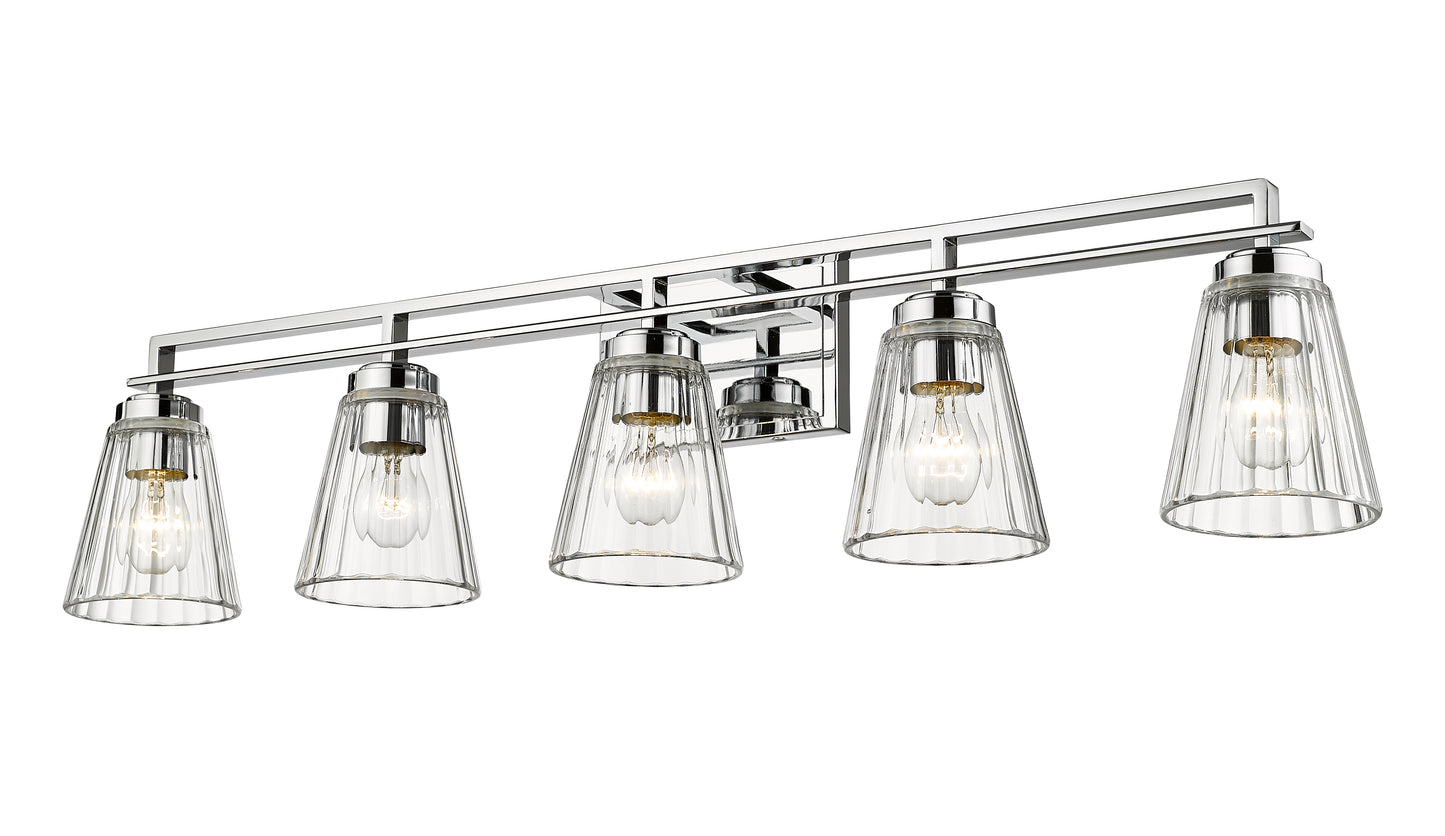 823-5V-CH - Lyna 5 Light 39" Vanity - Chrome
