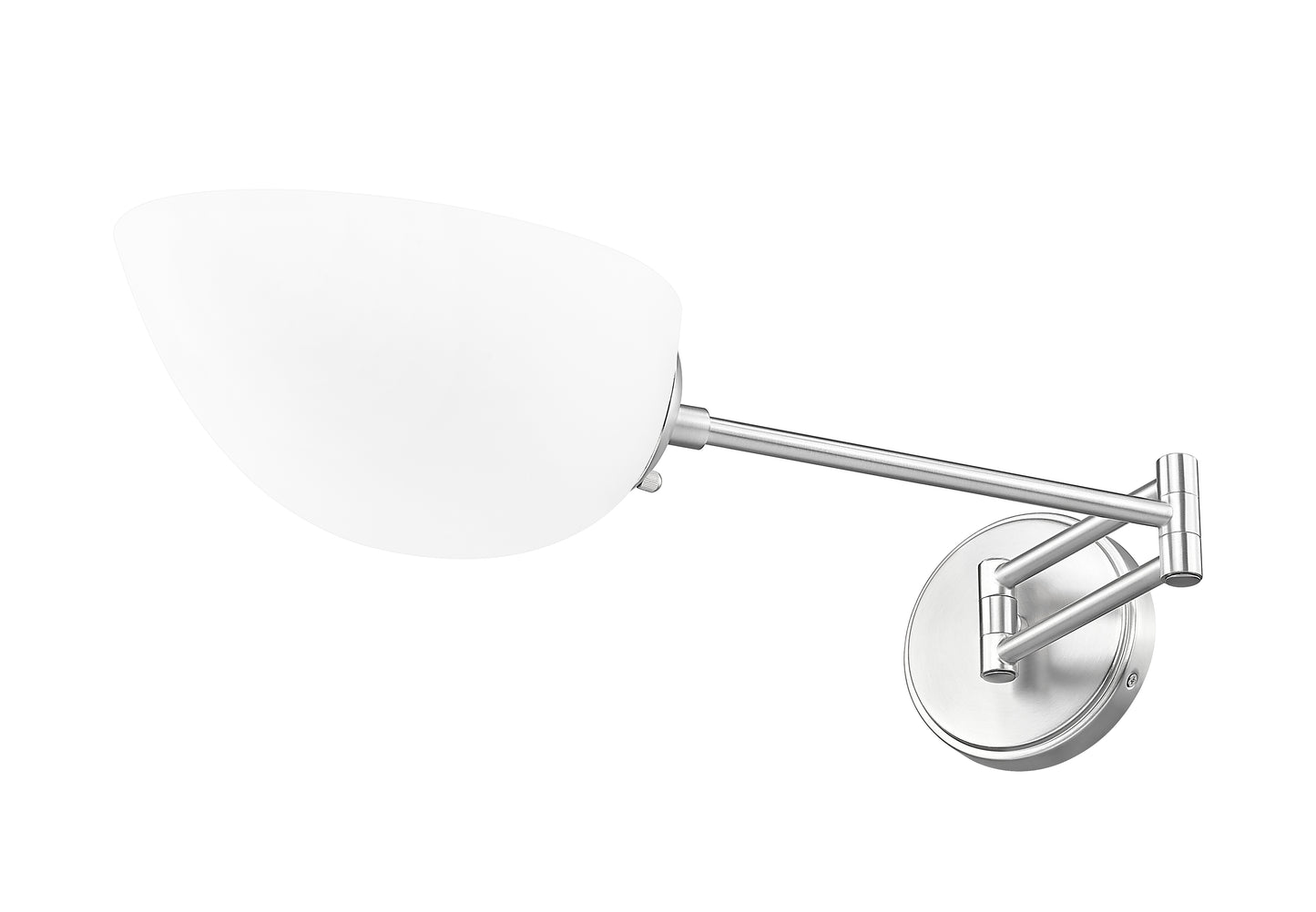 3048S-BN - Breton 1 Light Wall 5" Sconce - Brushed Nickel