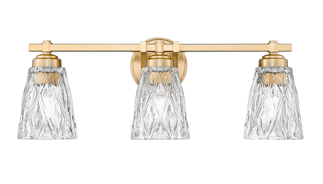 1960-3V-MGLD - Andree 3 Light 24" Vanity - Modern Gold