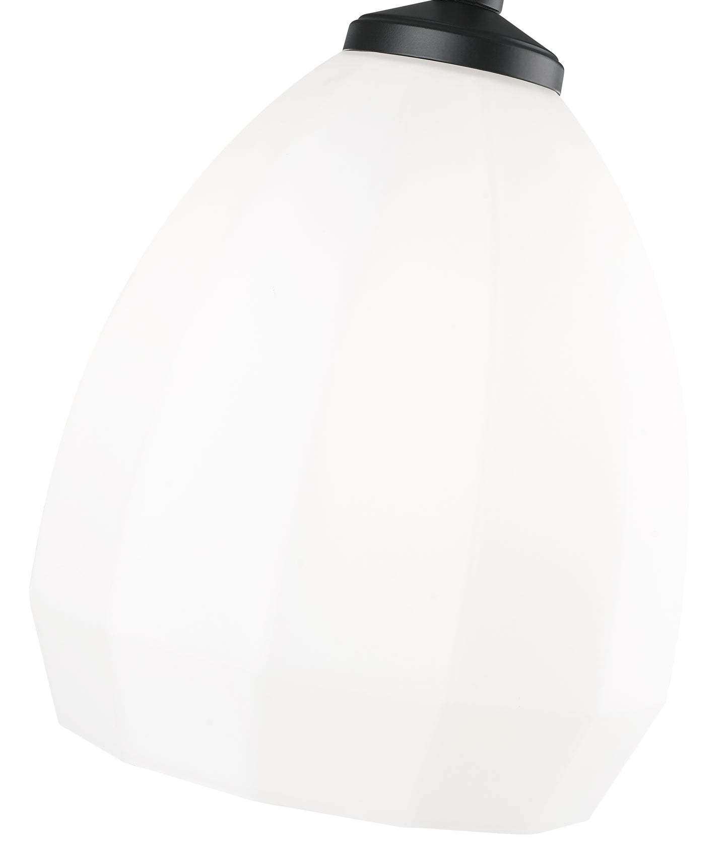 7004P8-MB - Oren 1 Light 8" Pendant - Matte Black
