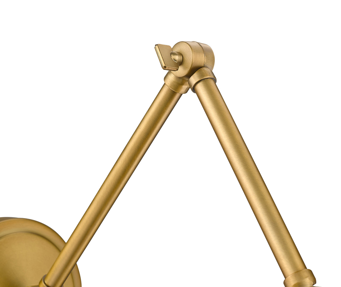 347S-RB - Regent 1 Light Wall 8" Sconce - Rubbed Brass