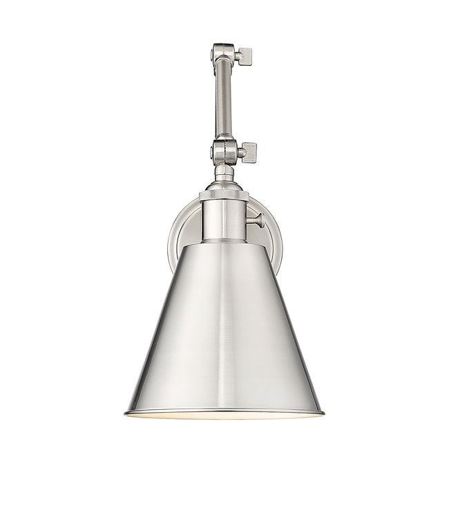349S-BN - Gayson 1 Light Wall 8" Sconce - Brushed Nickel