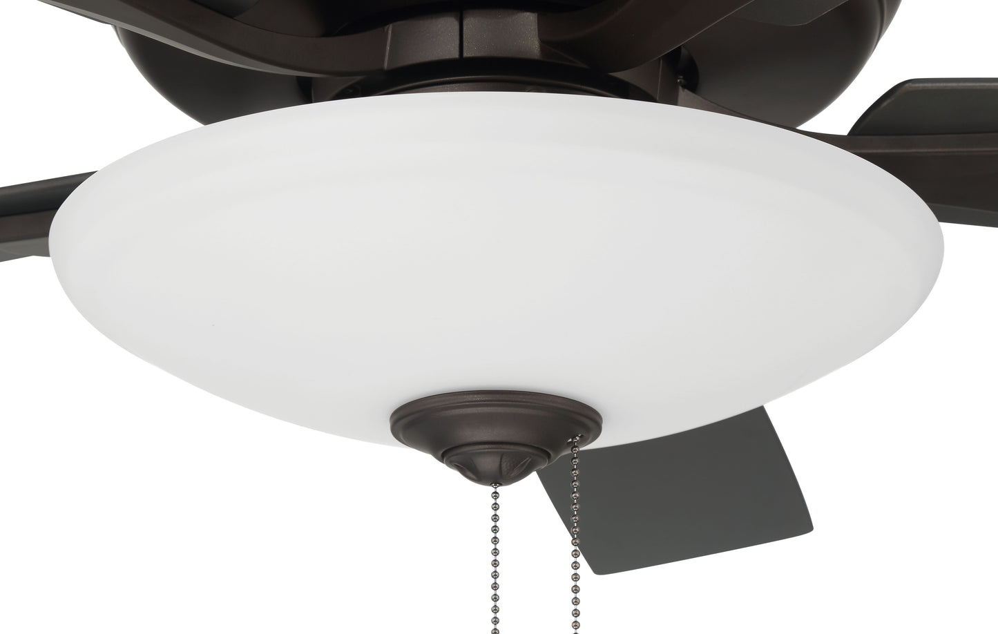 ECF111ESP5-ESPWLN - Eos 3 Light Bowl 52" 5 Blade Ceiling Fan with Light Kit - Espresso