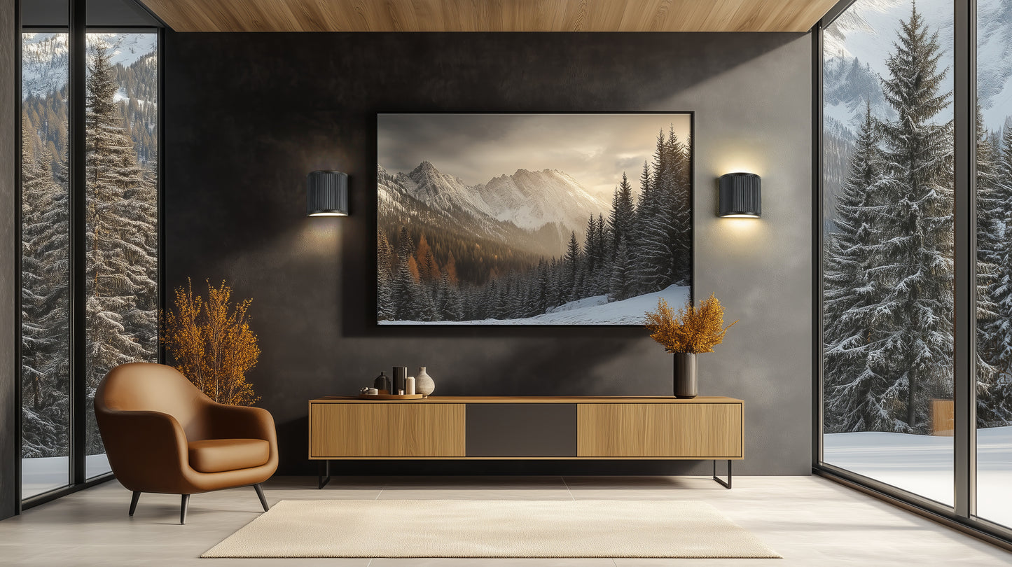 1013S-MB-LED - Stari 1 Light Wall 8" Sconce - Matte Black