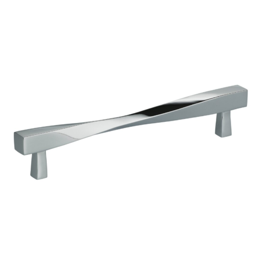 9009/170.26 - 6 5/8" - Twisted Handle - Polished chrome