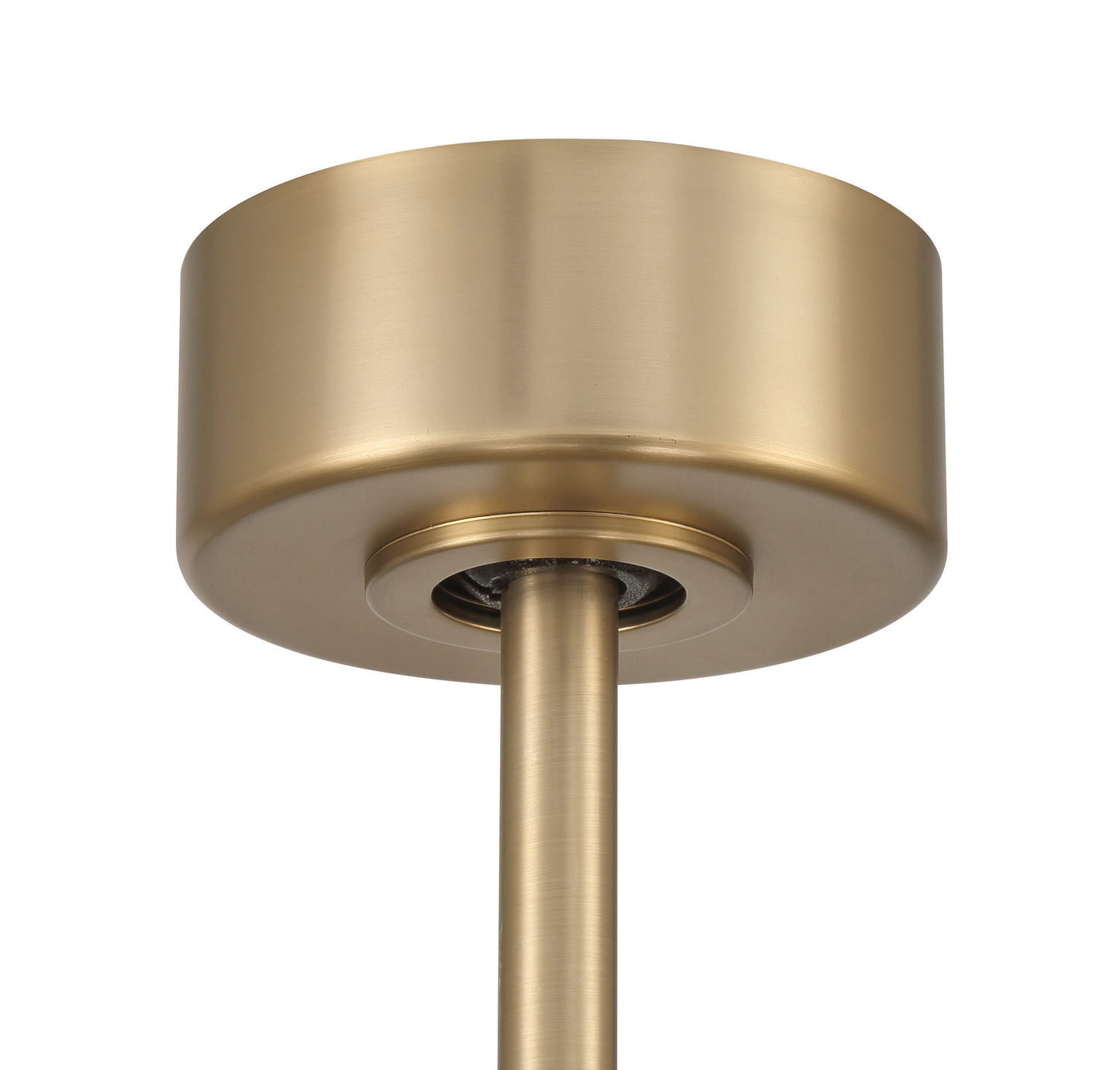MND80SBFB6-NWF - Mondo 80" Ceiling Fan no Wifi 80" 6 Blade Ceiling Fan with Light Kit - Satin Brass