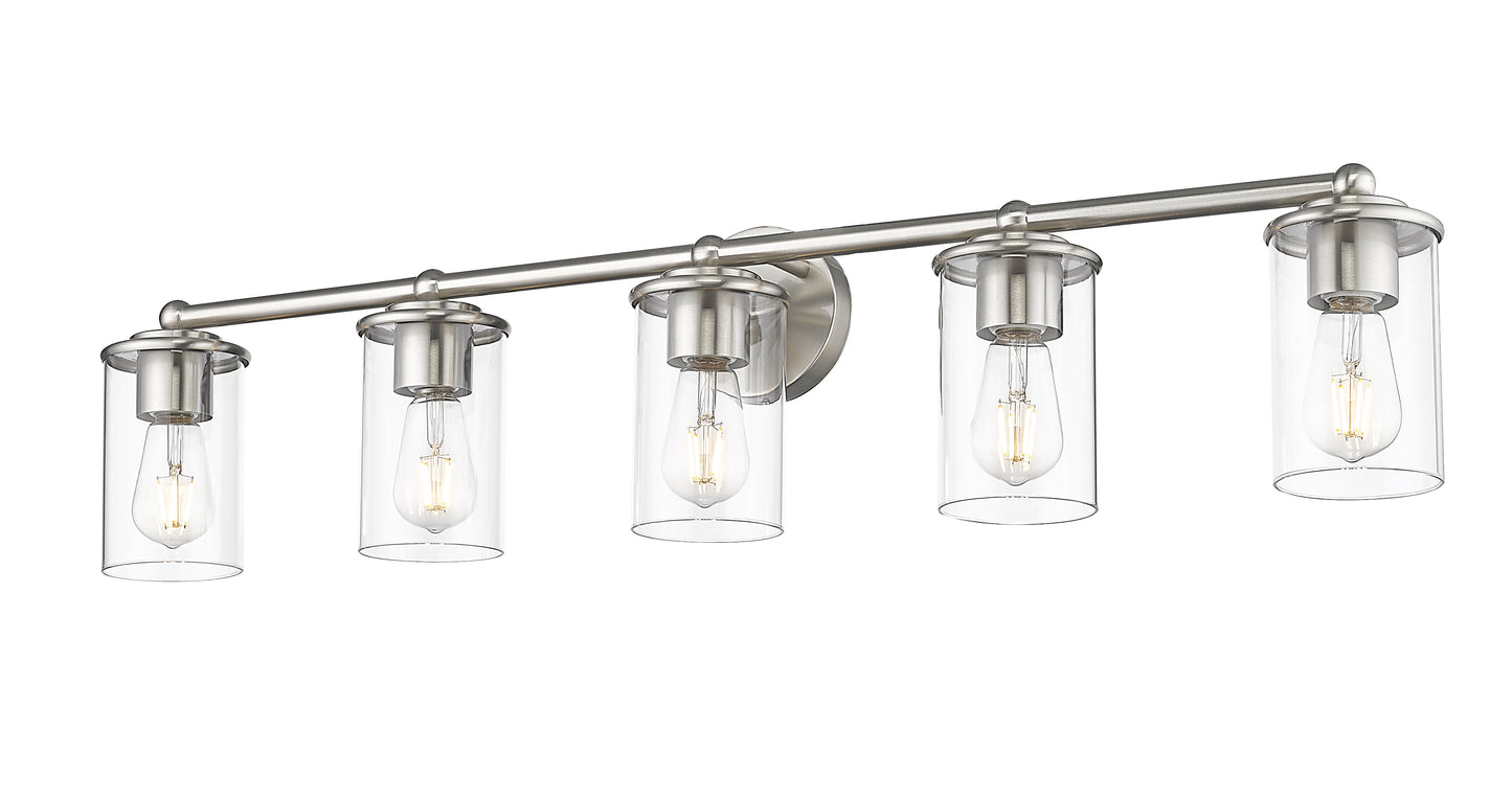 742-5V-BN - Thayer 5 Light 39" Vanity - Brushed Nickel