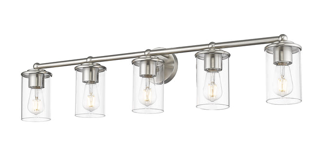 742-5V-BN - Thayer 5 Light 39" Vanity - Brushed Nickel