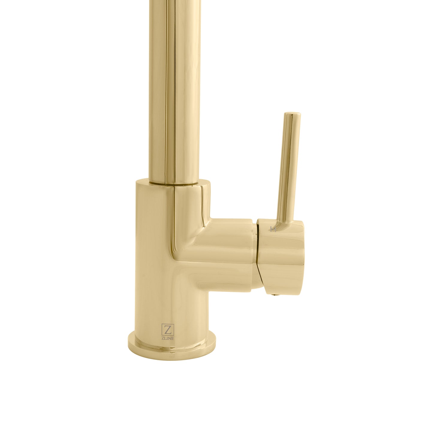 APL-KF-PG - Apollo Pull Down Spring Kitchen Faucet in Polished Gold