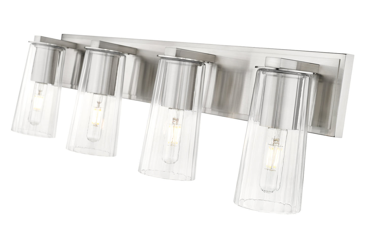 826-4V-BN - Titus 4 Light 32" Vanity - Brushed Nickel