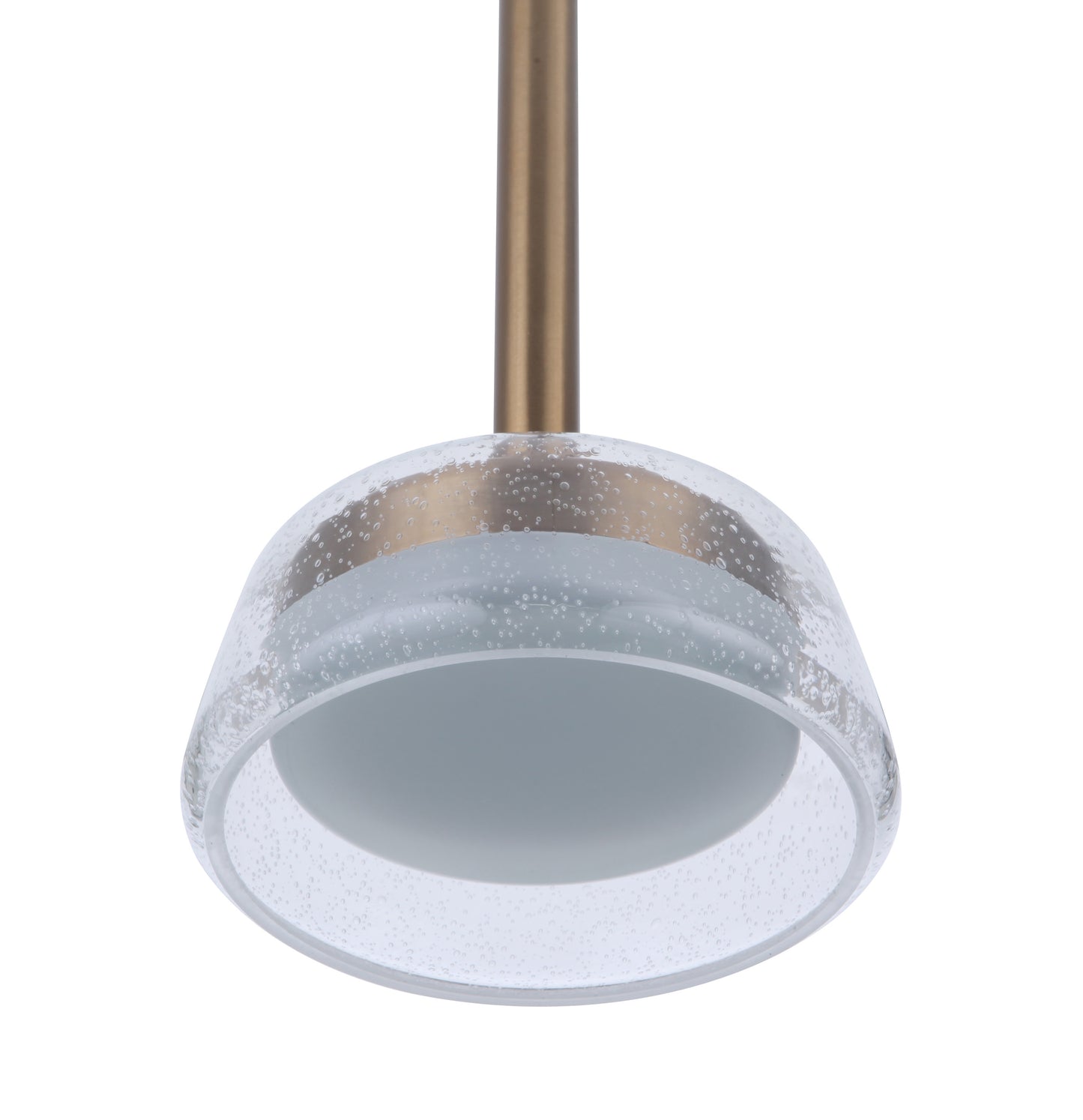 55190-SB-LED - Centric 1 Light 7.38" Wide Pendant - Satin Brass