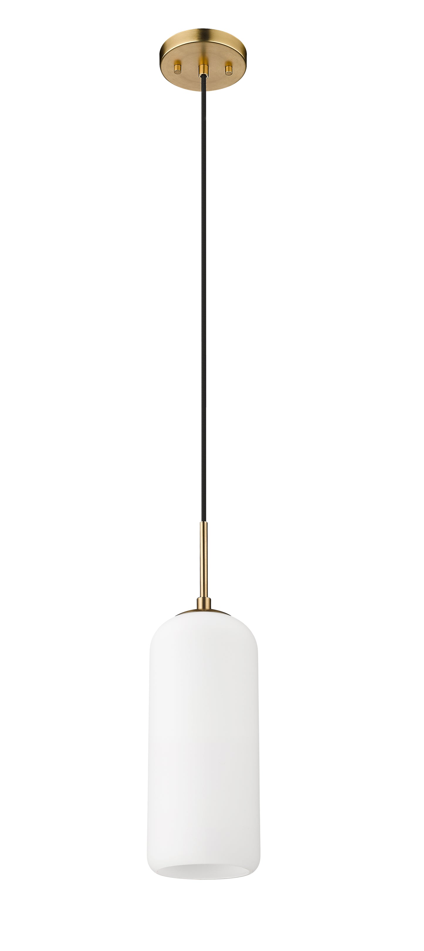 732P17-HBR - Monty 1 Light 5" Pendant - Heritage Brass