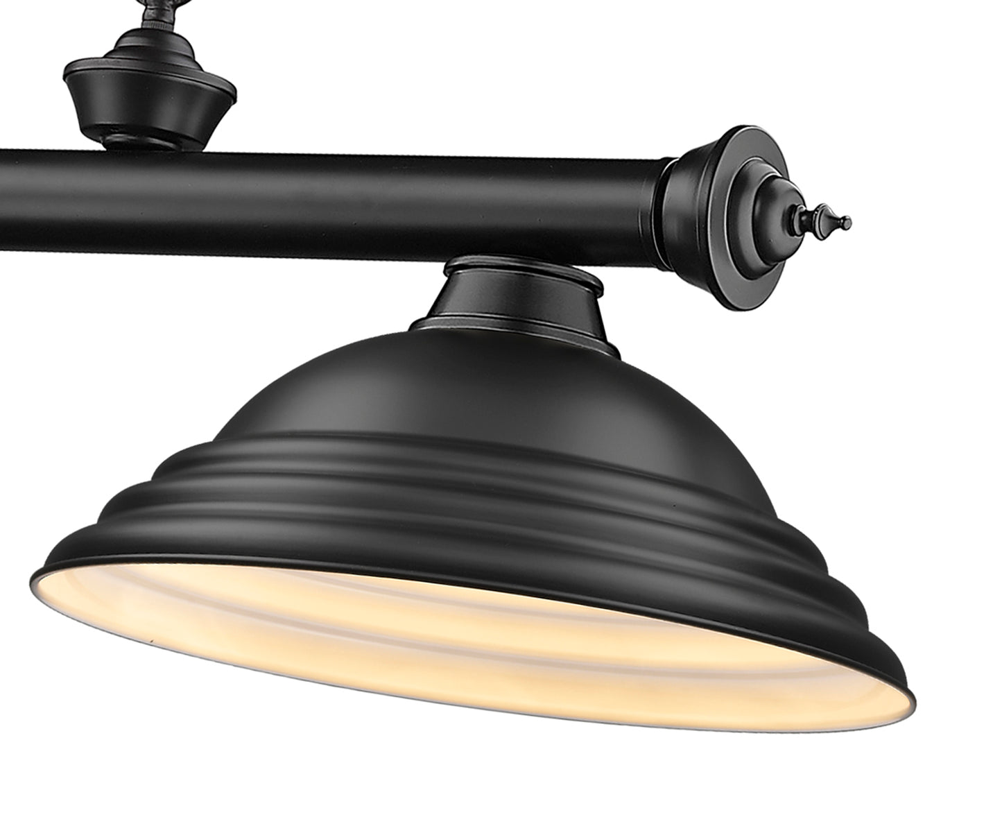 2306-3MB-SMB - Cordon 3 Light 58" Billiard - Matte Black
