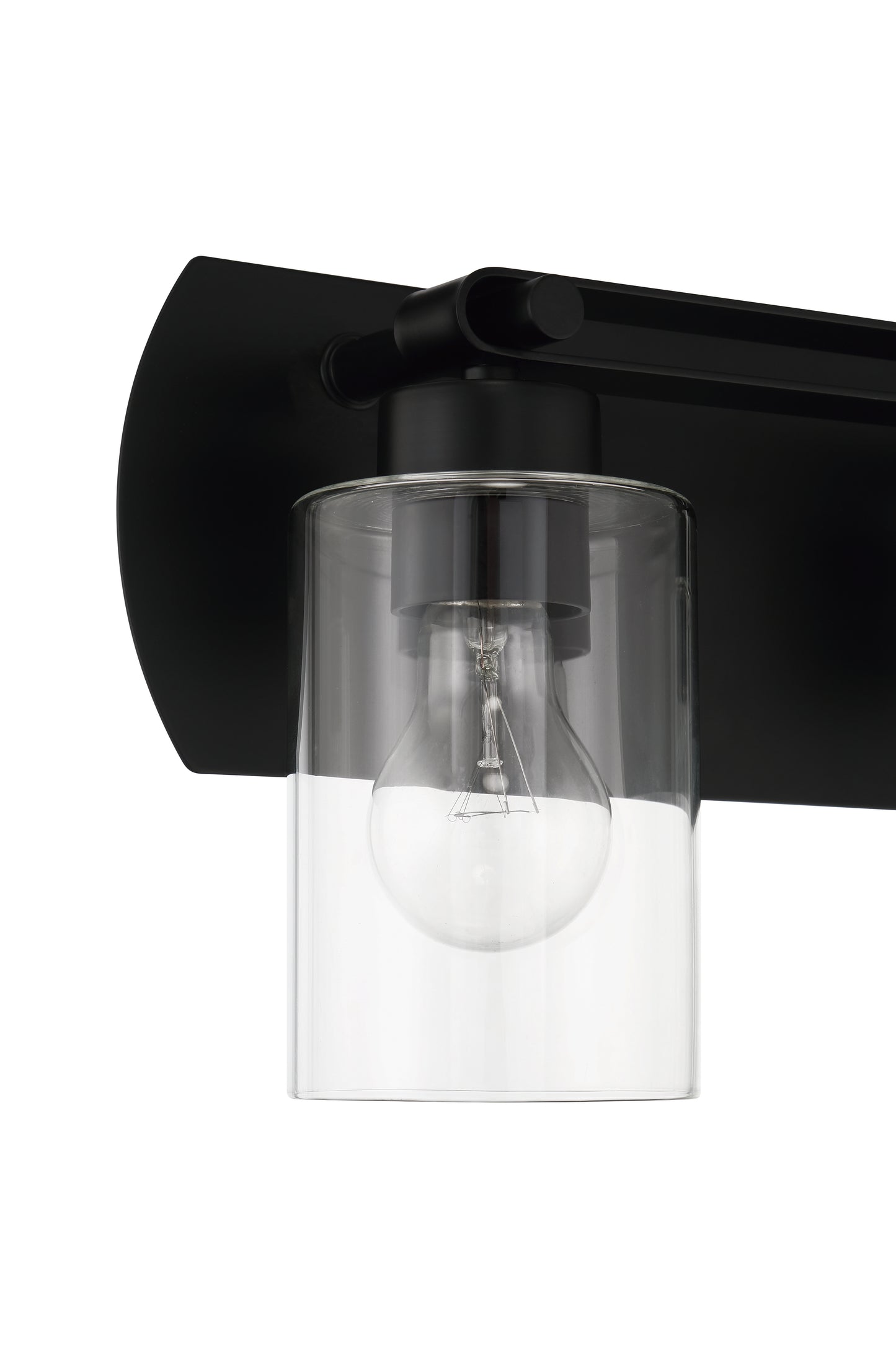 17614FB2 - Hendrix 2 Light 14" Wide Vanity Light - Flat Black