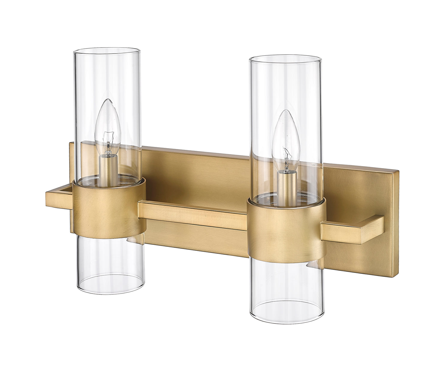 343-2V-RB - Lawson 2 Light 17" Vanity - Rubbed Brass