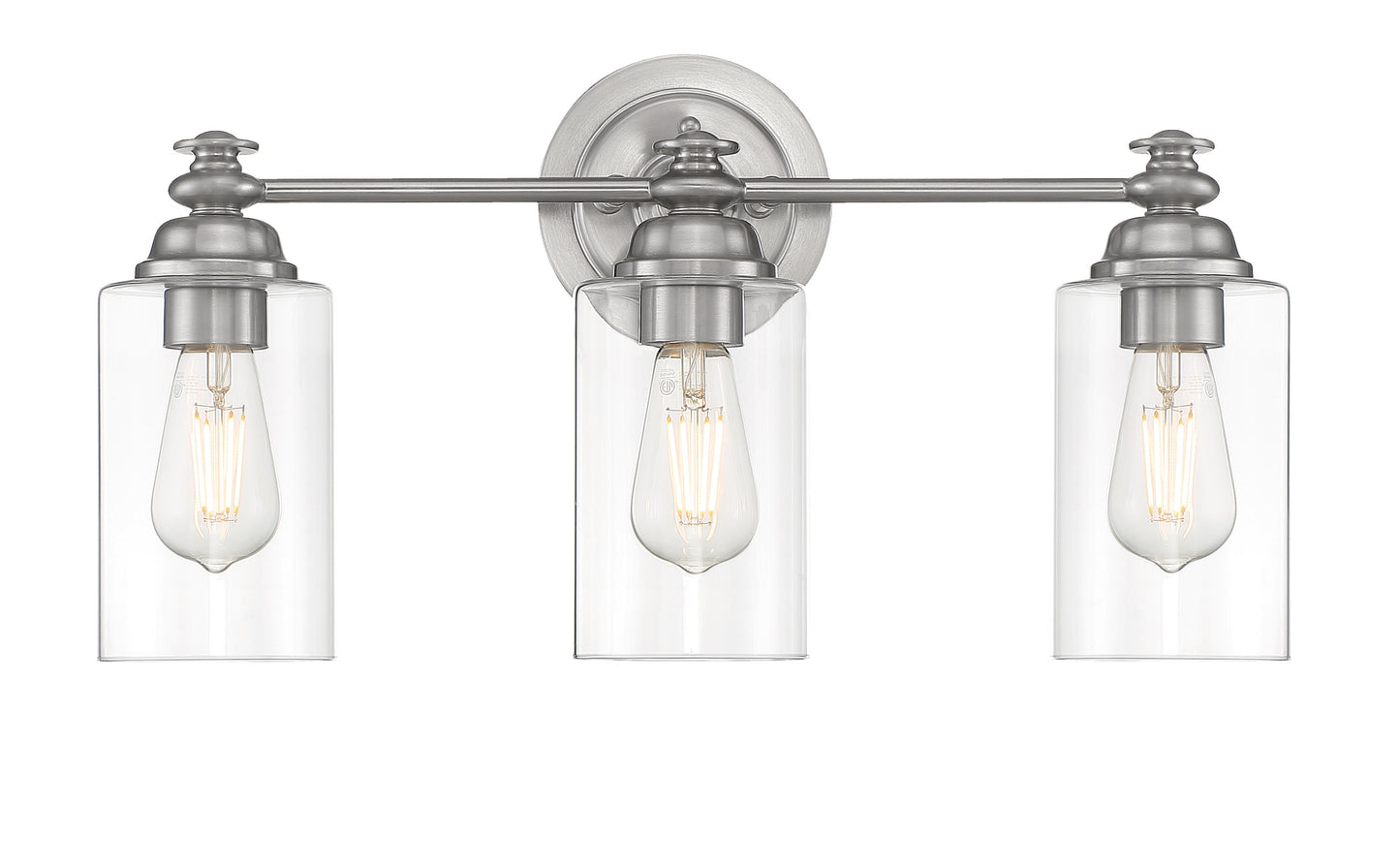 49803-BNK-C - Dardyn 3 Light 22" Wide Vanity Light - Brushed Nickel