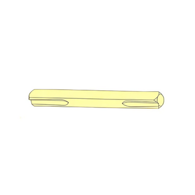 rendering of baldwin's straight broached door spindle