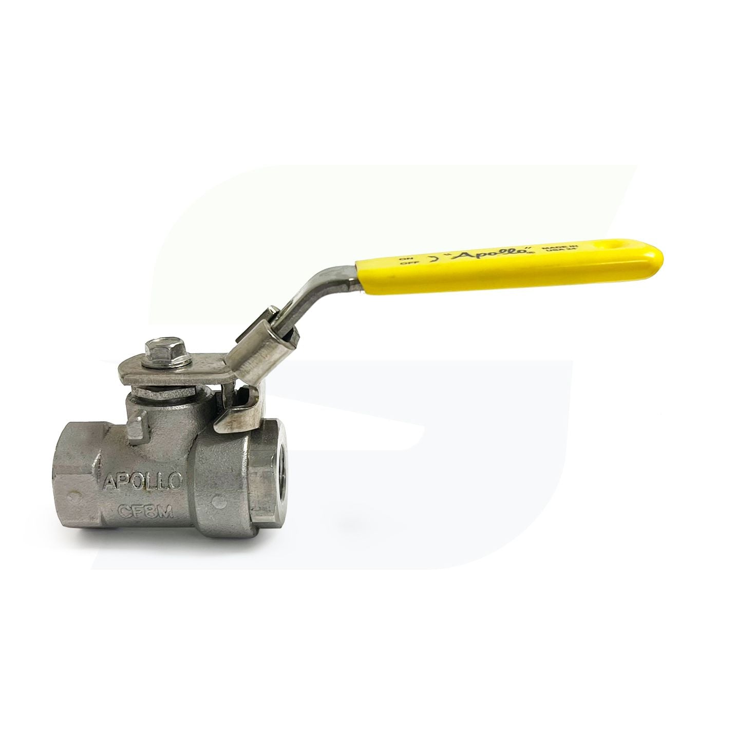76F10127 - 1/4" Stainless Steel Two-Piece Ball Valve - FNPT x FNPT