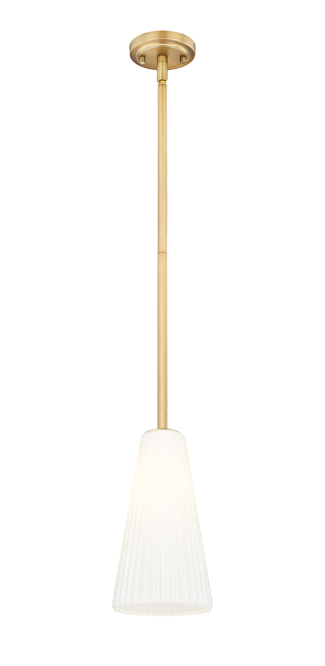 3043P7-ROD-MGLD - Farrell 1 Light 7" Pendant - Modern Gold